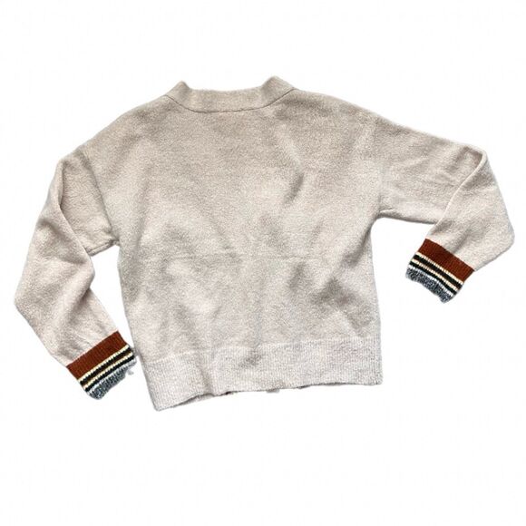 Skies are blue Lena multi stripe GRAMPA LIBRARIAN ACADEMIA CARDIGAN - Picture 3 of 9